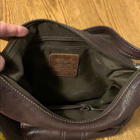 Heavy duty brown leather fossil purse - Picture 8 of 10